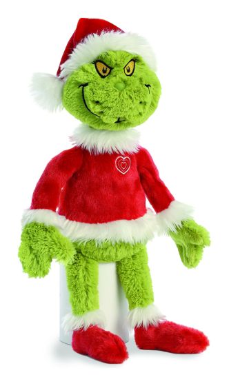 Dr Seuss Santa Grinch 19" Plush