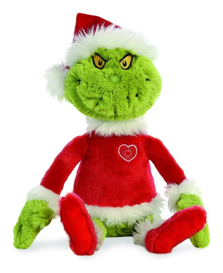 Dr Seuss Santa Grinch 19" Plush