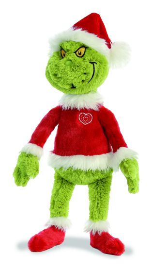 Dr Seuss Santa Grinch 19" Plush