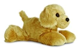 Aurora World Golden Retriever Dog Mini Flopsies 8 Plush Soft Toy