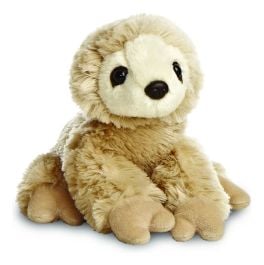 Aurora World Sloth Mini Flopsies 8 Plush Soft Toy