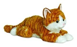 Aurora World Chester Cat Flopsies  Plush Soft Toy