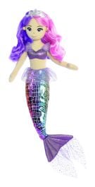 Aurora Pastel Sea Iris Sea Sparkles Mermaid Plush Toy 46cm