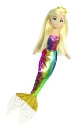 Aurora Amanda Sea Sparkles Mermaid Plush Toy 18in