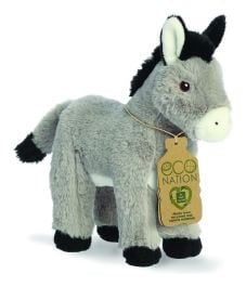 Eco Nation Donkey Soft Toy