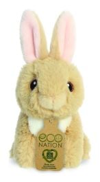 Eco Nation Mini Tan Bunny Soft Toy