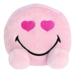 Palm Pals Smiley World Heart Eyes Smiley 5" Plush
