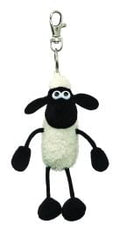 Shaun The Sheep Keyclip, side angle