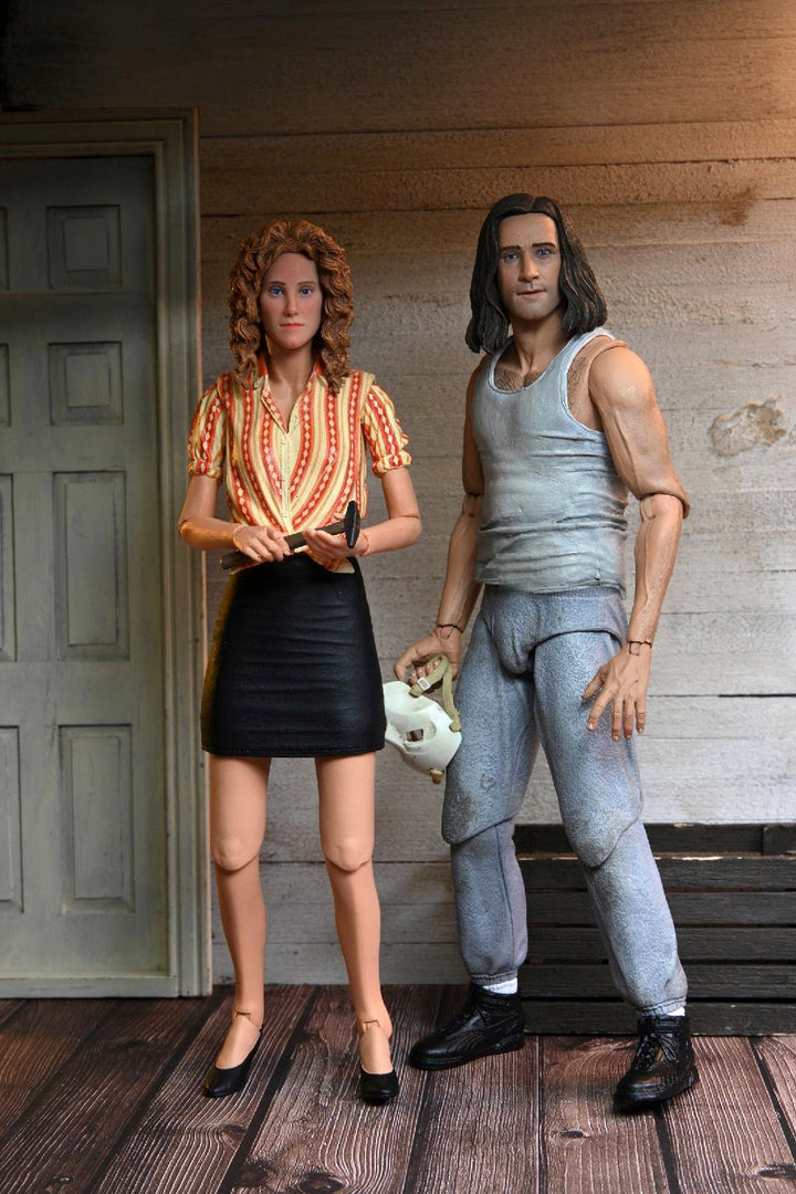 TMNT 1990 Movie April O'neil And Casey Jones 7 Inch Scale Action Figure Farm 2 Pack Reduction Teenage Mutant Ninja Turtles