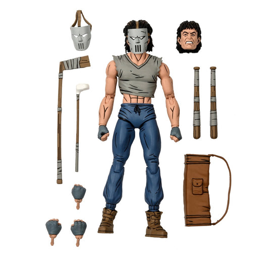 TMNT Comic Casey Jones (Mirage Comics) 7" Scale Action Figure Teenage Mutant Ninja Turtles