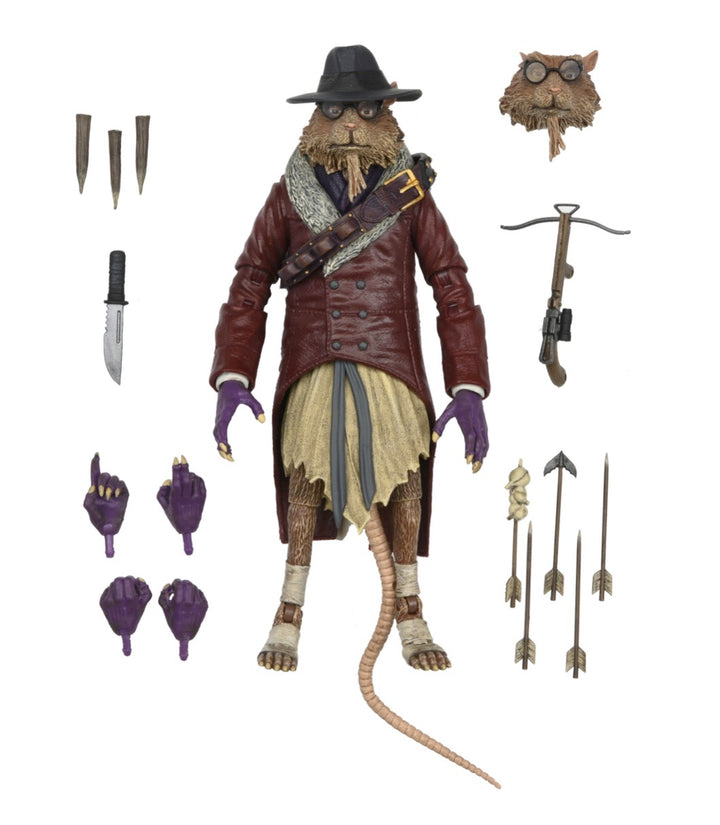 TMNT / Universal Splinter As Van Helsing Ultimate 7 Inch Scale Action Figure Universal Monsters X Teenage Mutant Ninja Turtles