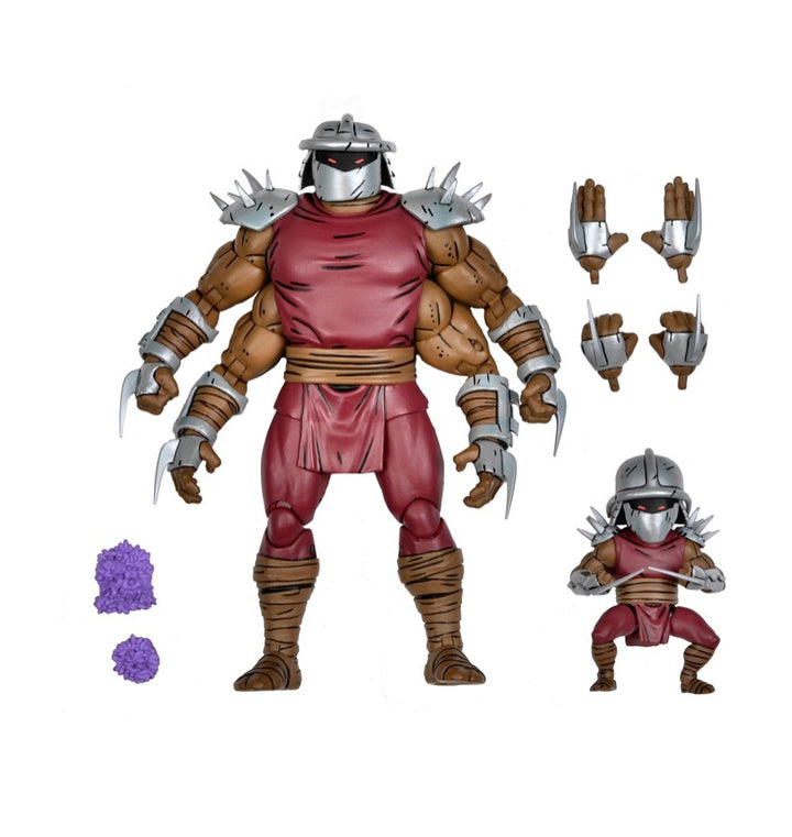 NECA TMNT Comic Shredder Clone And Mini Shredder (Mirage Comics) Deluxe 7| Scale Action Figure Teenage Mutant Ninja Turtles