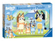 Bluey Two by Twelve Piece Jigsaw Puzzle Set