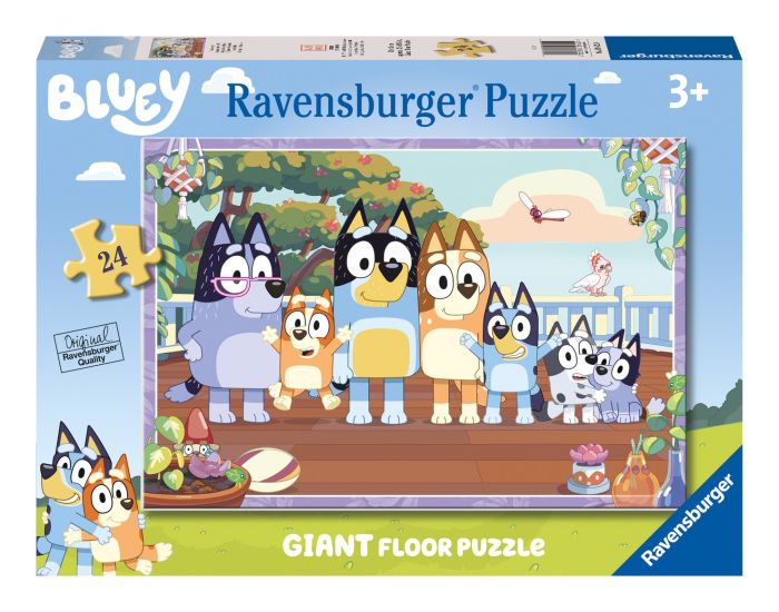 Bluey Twenty Four Piece Giant Floor Puzzle