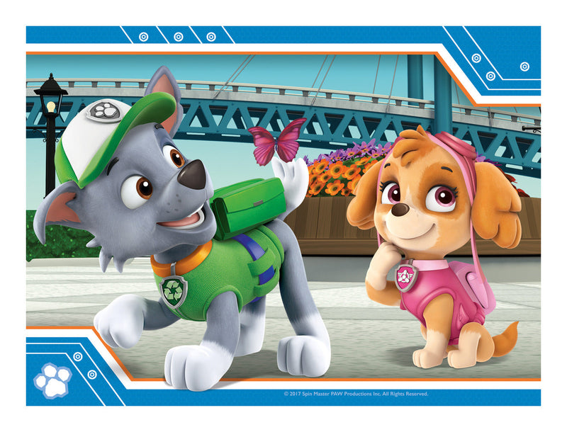 Paw Patrol 4 in a Box Jigsaw Puzzle, additional view