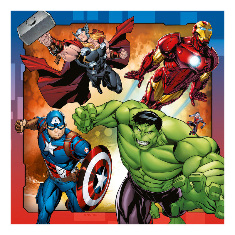 Avengers Assemble 3x 49 Piece Jigsaw Puzzle