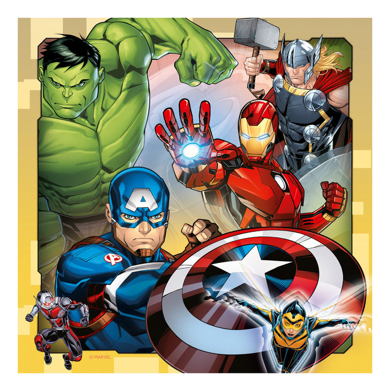 Avengers Assemble 3x 49 Piece Jigsaw Puzzle