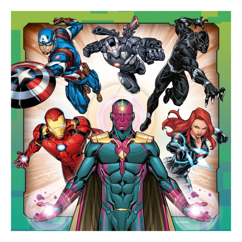 Avengers Assemble 3x 49 Piece Jigsaw Puzzle