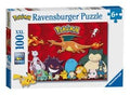 Pokemon XXL 100 Piece Jigsaw Puzzle, rear view