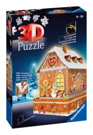 Gingerbread House 216 Piece 3D Puzzle