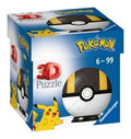 Pokemon Ultra Ball 54 Piece 3D Puzzle, size reference