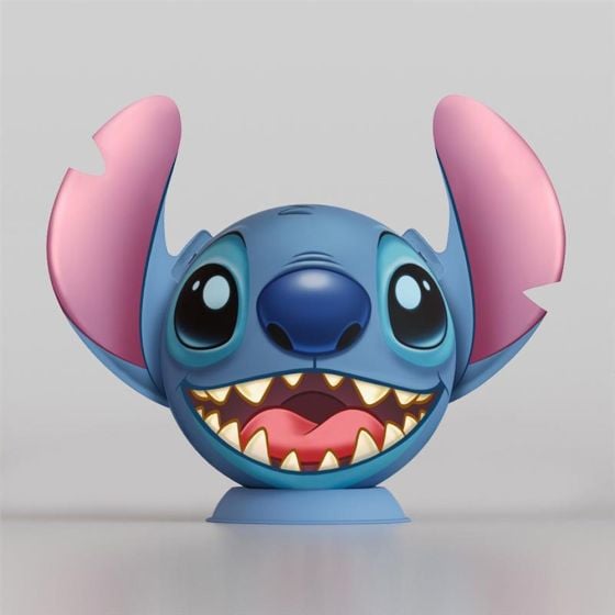 Disney Stitch with Ears 3D Puzzle Ball 72 Piece
