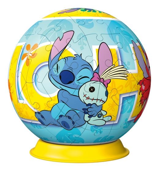 Stitch 72 Piece 3D Puzzle Ball