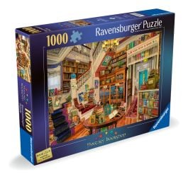 The Fantasy Bookshop Aimee Stewart 1000 Piece Jigsaw Puzzle collectible from Abgee