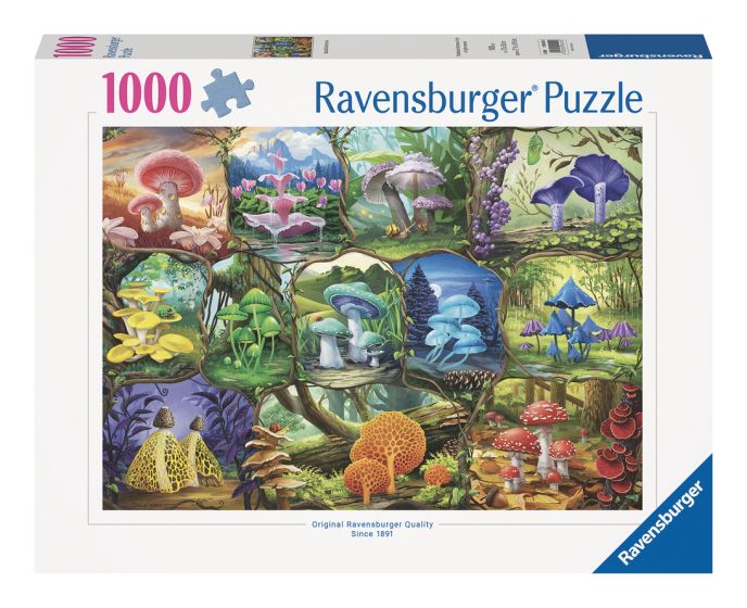 Beautiful Mushrooms Jigsaw Puzzle 1000 Pieces
