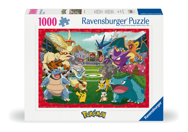 Pokemon Showdown 1000 Piece Jigsaw Puzzle