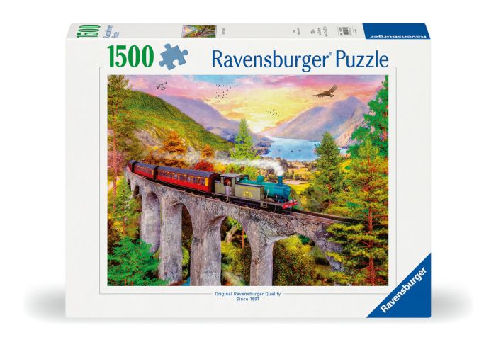 Autumn Viaduct 1500-Piece Puzzle