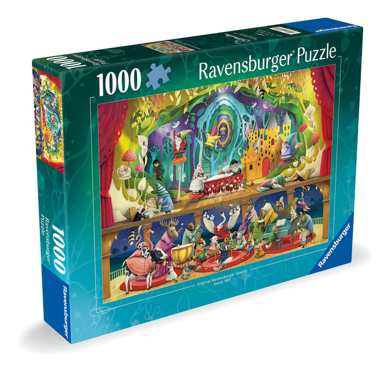 Snow White and the 7 Gnomes 1000 Piece Jigsaw Puzzle, size reference