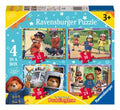 Paddington Bear 4 in a Box Jigsaw Puzzle, size reference