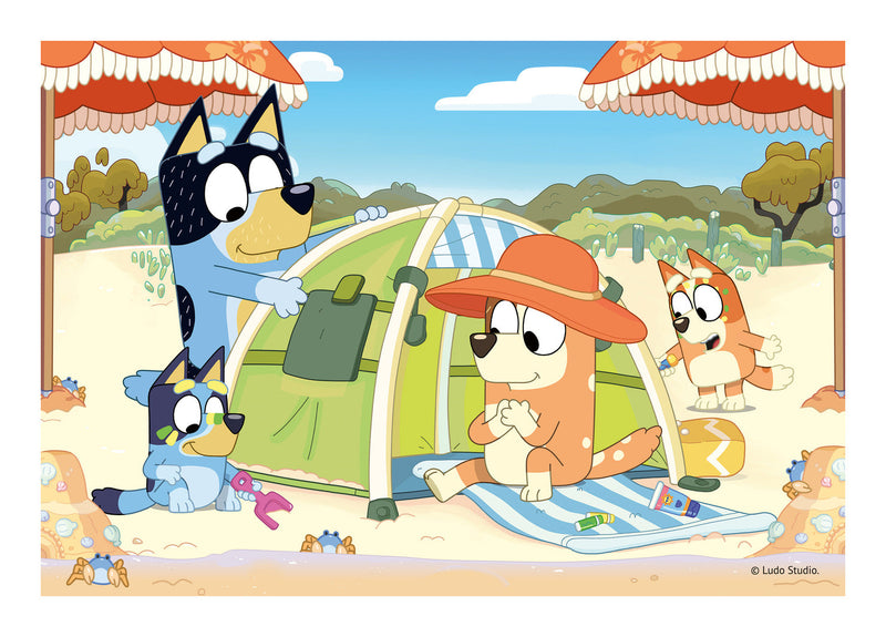 Bluey 35 Piece Jigsaw Puzzle, alternate view