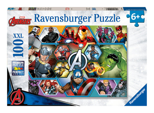 Avengers 100 Piece Jigsaw Puzzle XXL collectible from Marvel Abgee