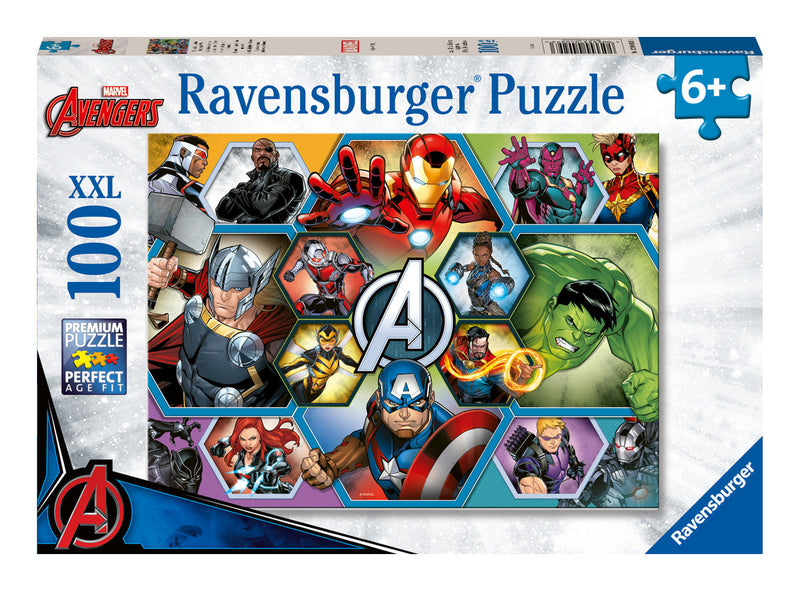 Avengers 100 Piece Jigsaw Puzzle XXL collectible from Marvel Abgee