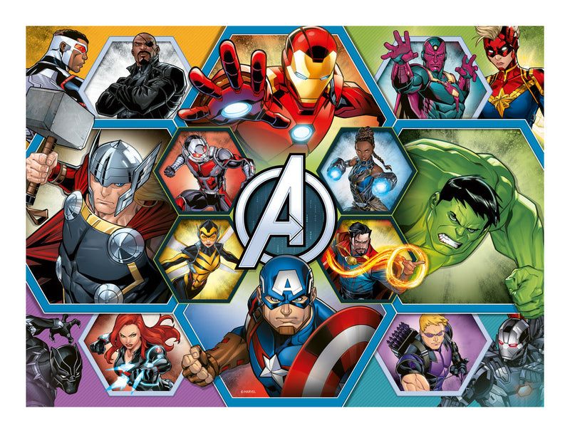 Avengers 100 Piece Jigsaw Puzzle XXL, alternate view