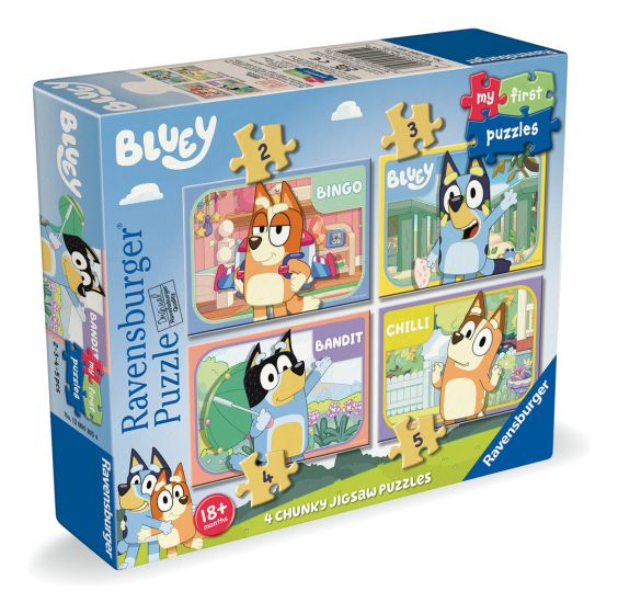 Bluey My First Puzzles Set 2 3 4 5 Piece