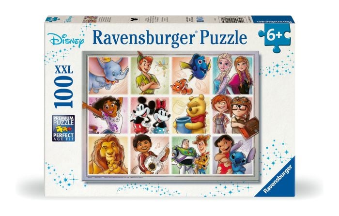 Disney Multi Character XXL Puzzle 100 Piece