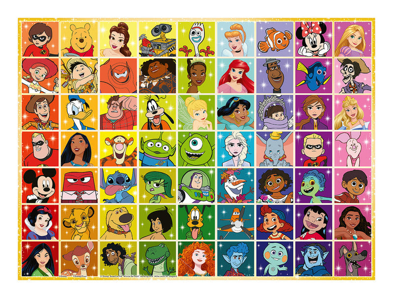 Disney & Pixar Colour Palette XXL 100 Piece Jigsaw Puzzle