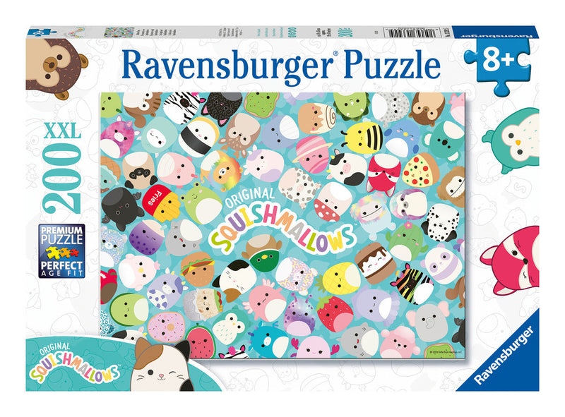 Squishmallows XXL 200 Piece Jigsaw Puzzle, rear view
