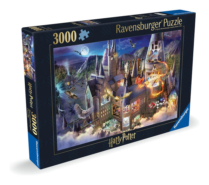 Hogwarts Castle at Night 3000 Piece Jigsaw Puzzle