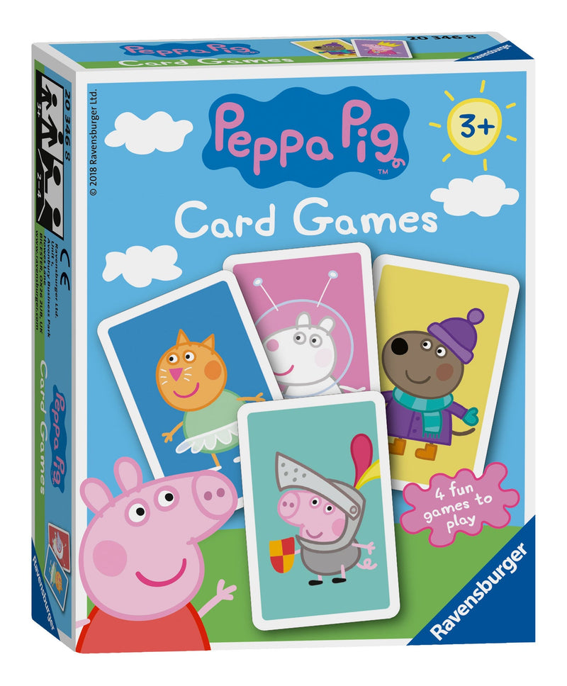 Peppa Pig Card Games, rear view