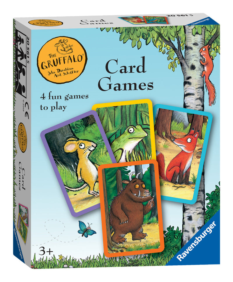 The Gruffalo Card Games, rear view