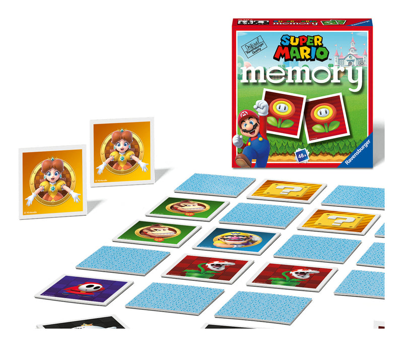 Super Mario Mini Memory, in display