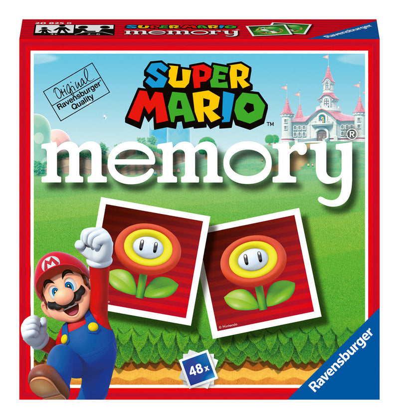 Super Mario Mini Memory, rear view