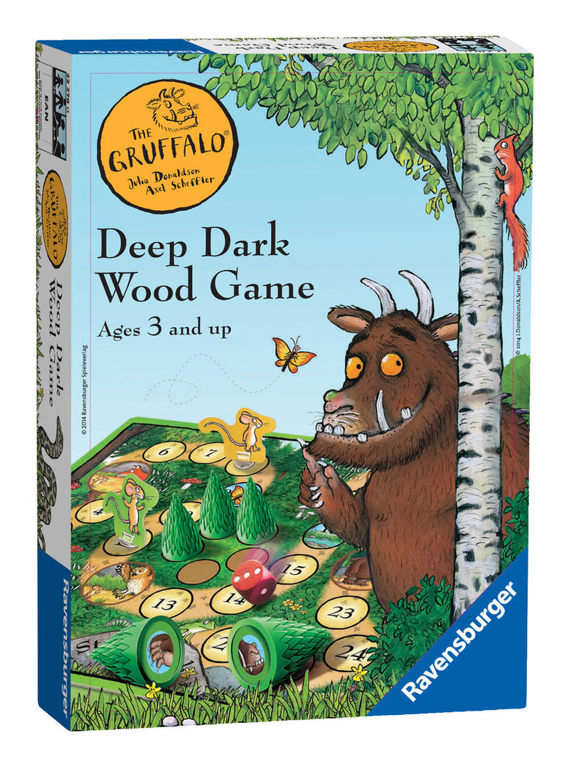 The Gruffalo Deep Dark Wood Game, in display