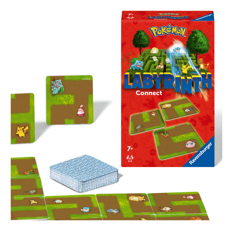 Pokemon Labyrinth Connect Card Game, rear view