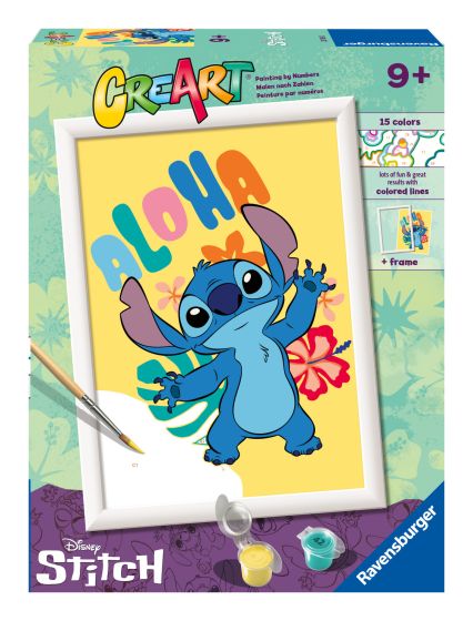 CreArt Paint by Numbers Aloha Stitch
