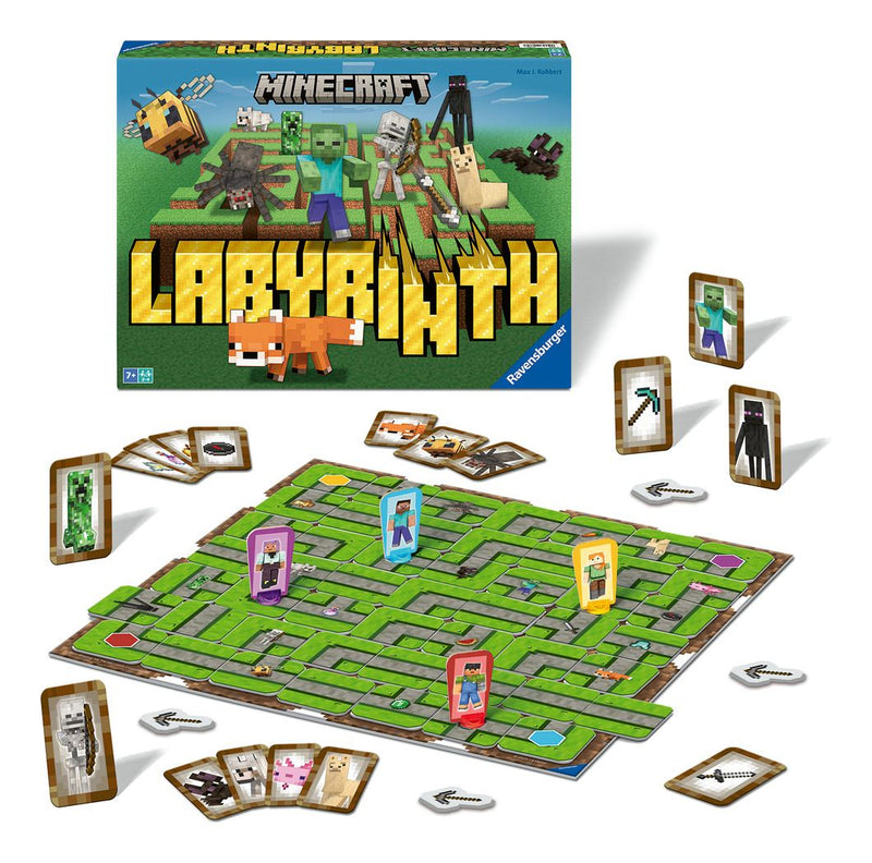 Minecraft Labyrinth, packaging shot